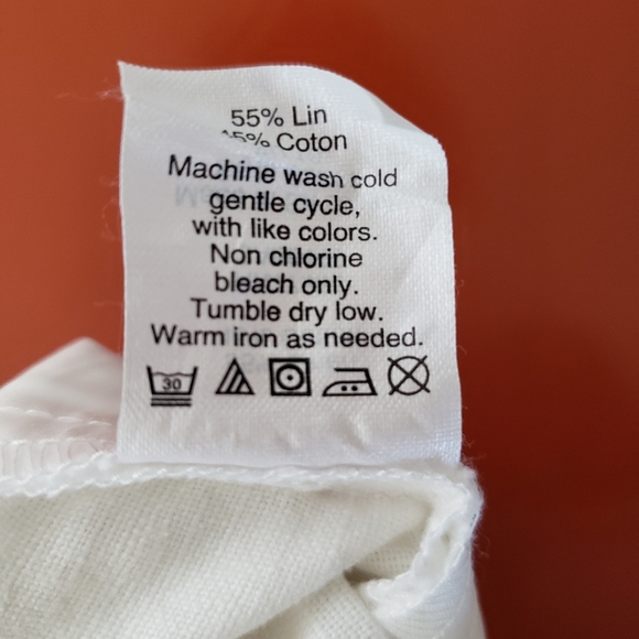 J. Crew White Linen-Blend Pants - Picture 5 of 5